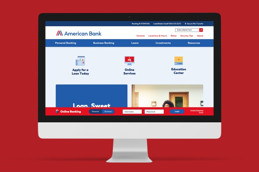 Bank website leaps brand obstacles in a single bound