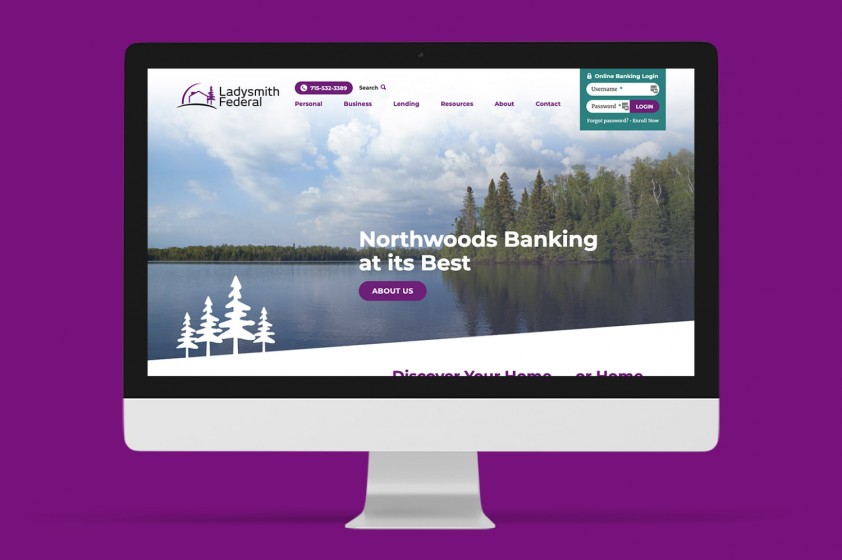 Refreshed bank website benefits residents and repeat visitors