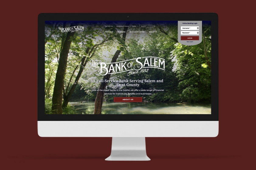 The Bank of Salem Website