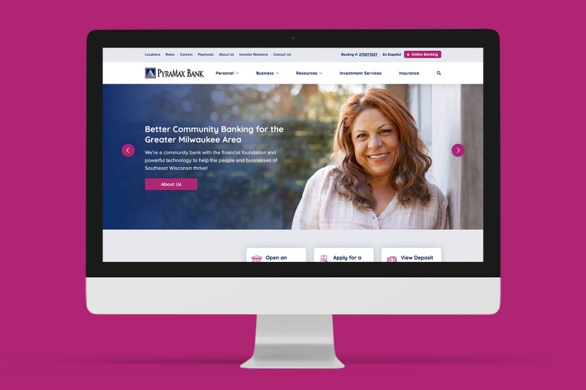 New bank website is cause for celebration