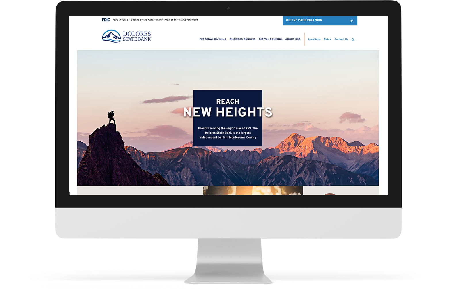 Screenshot of Dolores State Bank