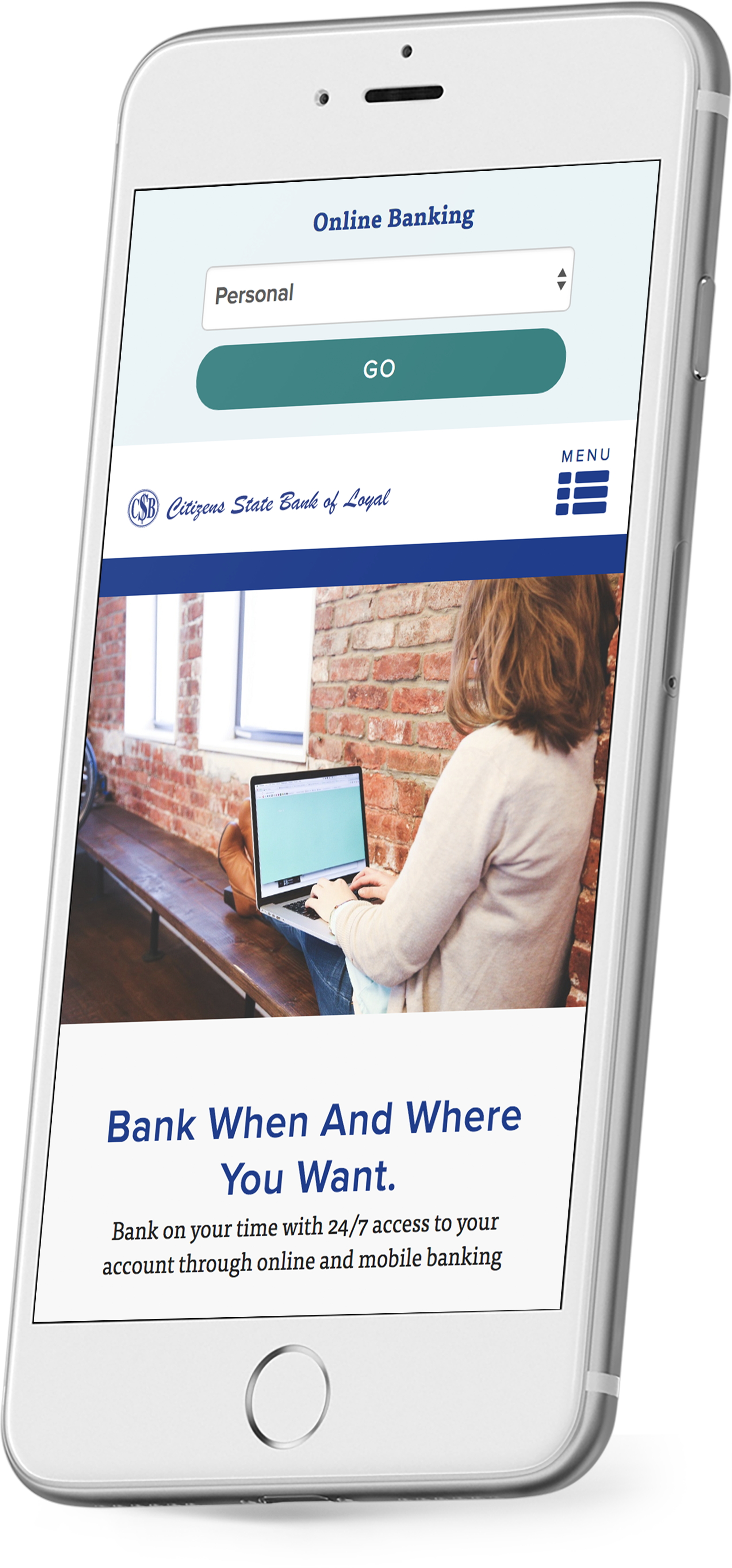 Citizens state bank 2025 of loyal online banking